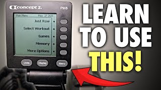 The COMPLETE Guide to the Concept 2 Monitor EVERYTHING TO KNOW [upl. by Lizabeth440]