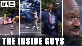 KENNY LAUNCHED SHAQ INTO A CHRISTMAS TREE AGAIN 🎄😭  NBA ON TNT [upl. by Araes275]