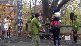 Lisette Oropesa sings the National Anthem at the Brooklyn Marathon Nov 17th 2013 [upl. by Jarvis]