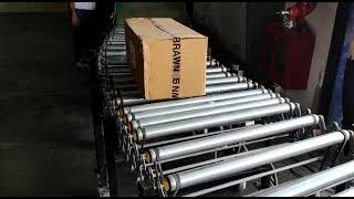 Flexible Roller Conveyor For Easy Transportation of Goods in Warehouse [upl. by Papert]