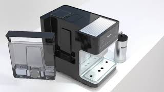 Hoe ontkalk ik mijn vrijstaande koffiemachine CM61XX CM63XX  Miele [upl. by Notak]