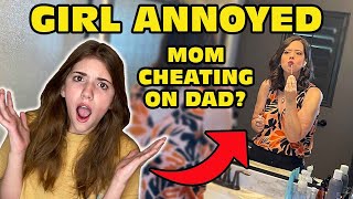 Girl Temper Tantrum Annoyed At Mom For Cheating On Dad Original [upl. by Nwahsit]