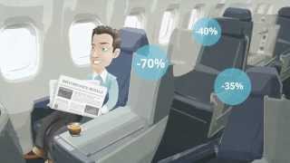 Discounted Business Class Airline Tickets [upl. by Enyrhtac]