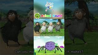 The Animal Sounds Song  Kids Songs and Nursery Rhymes  Can you name the animal sound  EduFam [upl. by Eikciv]