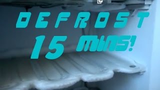 Defrost a freezer very fast [upl. by Pearline]