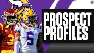 Full Breakdown Of The Vikings 2023 NFL Draft Player Comps  Projections [upl. by Peppel]