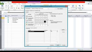 CAMBIAR CALENDARIO DE TRABAJO EN MS PROJECT [upl. by Enaelem]