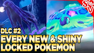 All New Pokemon in Indigo Disk amp Shiny Locks  Pokemon Scarlet and Violet DLC [upl. by Sigismond]