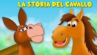 Il cavallo e lasino  Storie Per Bambini  Favole Per Bambini  Fiabe Italiane [upl. by Marsha154]