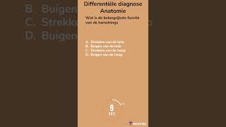 Differentiële diagnose Anatomie 2 geneeskunde dokter anatomie verpleegkunde diagnose vragen [upl. by Anitsud249]