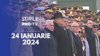 Știrile PRO TV  24 Ianuarie 2024 [upl. by Arrehs]