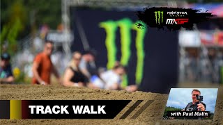 Track Walk with Paul Malin  Monster Energy MXGP of Flanders 2023 MXGP Motocrosss [upl. by Mayhew]