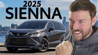 2025 Toyota Sienna ANNOUNCED  Minivan life just got Upgraded [upl. by Adnohsek]