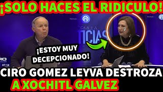 ¡ESTAS HACIENDO EL RIDICUL0 CIRO DESTROZA A XOCHITL [upl. by Aneerahs]