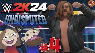 Hazing the Rookies  Part 4  Lets Play WWE 2K24 MyRISE UNDISPUTED [upl. by Rape]