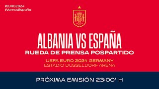 🚨EN DIRECTO🚨 Rueda de prensa pospartido Albania  España  🔴 SEFUTBOL [upl. by Waters]