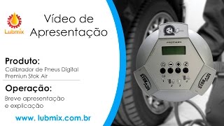 Calibrador de Pneus Digital Premiun Stok Air  Vídeo de Apresentação  Lubmix [upl. by Garey]