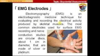 Biomedical Sensors Biopotential Measurements Part 2 of 2 [upl. by Tobi323]