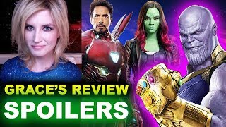 Avengers Infinity War SPOILER Review [upl. by Notlehs732]