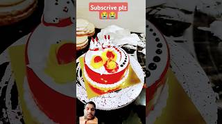 Multi color cake cakedecoration cakedecorating cakedesign cakerecipe viralvideo video [upl. by Arodoeht]