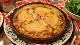 MA TARTIFLETTE MAISON façon Grand Mère Mitraille à lancienne fondante savoureuse Gourmandises TV [upl. by Fitts783]