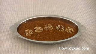 Walnut Pepper Spread  Dip Muhammara Recipe [upl. by Netnerb]