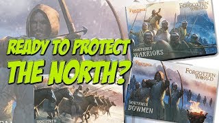 Forgotten World Plastic Northmen Miniatures  Fireforge Games  Unboxing [upl. by Xever313]