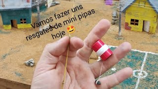 hoje foi só resgates de mini pipas 🤩 [upl. by Meredithe]