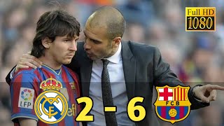 Real Madrid vs Barcelona 26 II Highlights amp Goals II La Liga 2009 II Big Match ELCLASICO [upl. by Ahtaela]