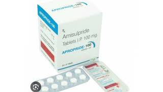 APROPRIDE 100 Tablets Amisulpride Tablets IP 100 mg [upl. by Teahan]