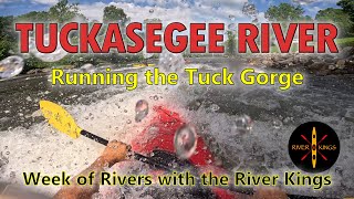 Tuck Gorge PFD  First Time on the Tuckasegee River North Carolina [upl. by Hidie]