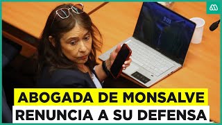 Los motivos de la renuncia de la abogada defensora de Manuel Monsalve [upl. by Aicilec]