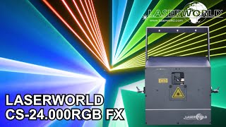 Laserworld CS24000RGB FX product video  Laserworld [upl. by Laehcor]