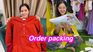 order packing time  vlog delete hogya  Sitara yaseen vlog [upl. by Annehs]