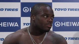 Melvin Manhoef  PostFight interview  20Jul2009 [upl. by Ynamreg422]