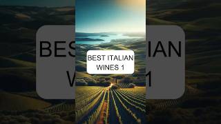 Top Italian Wines Part 1 topwine winefacts italienwine bestwine winepassion winepairing [upl. by Niamert]