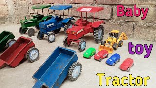 Baby toy tractor trolley travel show video Khilona wala tractor trali for kids tractors [upl. by Neelcaj12]