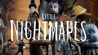 Little Nightmares 1 2 3  DLC  All Bosses  Antagonists [upl. by Erehs]