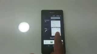 How To Recent Apps Delete Sony Xperia E3 D2202 [upl. by Putscher597]