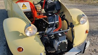 Citroen 2CV Electric  EV Conversion example [upl. by Roel723]