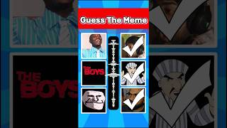 Can you Guess the Meme Song 🎵 shorts memes guess quiz [upl. by Alleunamme]