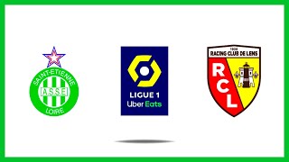 SaintÉtienne vs Lens Résumé et Buts  Ligue 1 2425 [upl. by Eetsirhc410]