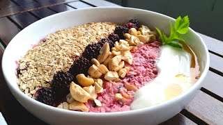 Swiss quotBircher müesliquot recipe  How tom make swiss bircher müesli with fruits [upl. by Lanti]