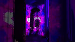 Hereford Cathedral ‘Space’ light show by Luxmuralis [upl. by Farman247]