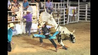 Texas Bull Riding from Marble Falls and Taylor rodeos [upl. by Haseefan]