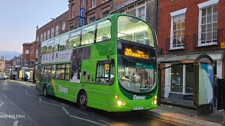 THRASHEX First Bristol Now First Essex Volvo B9TL Wright Eclipse Gemini 37613 [upl. by Raphaela]