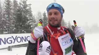 Birken skifestival 2019 TurBirkere passerer saftstasjonen på Skramstadsetra [upl. by Naujahs295]