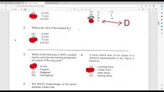 Cape BMED Unit 2 20192017 Paper 1 Solutions [upl. by Marnie]