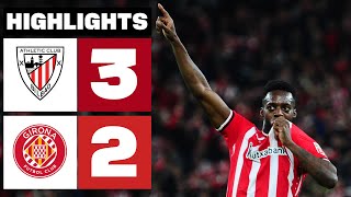 ATHLETIC CLUB 3  2 GIRONA FC  RESUMEN LALIGA EA SPORTS [upl. by Georgina496]