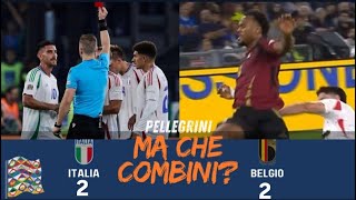 🤬 ITALIA BELGIO 22MANNAGGIA A PELLEGRINI [upl. by Martica213]